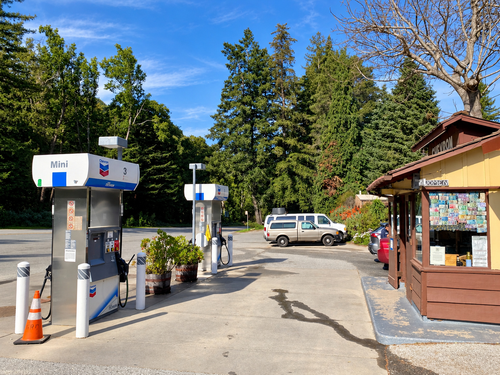 Big Sur Gas Station